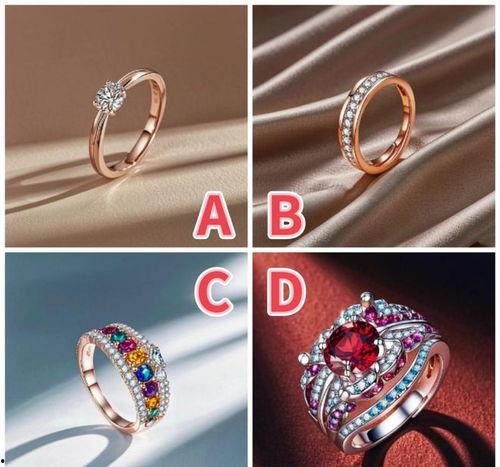 网红款式戒指图片,时尚潮流的指尖演绎