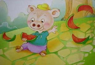 小猪姐姐吃瓜,小猪姐姐的瓜田奇遇记